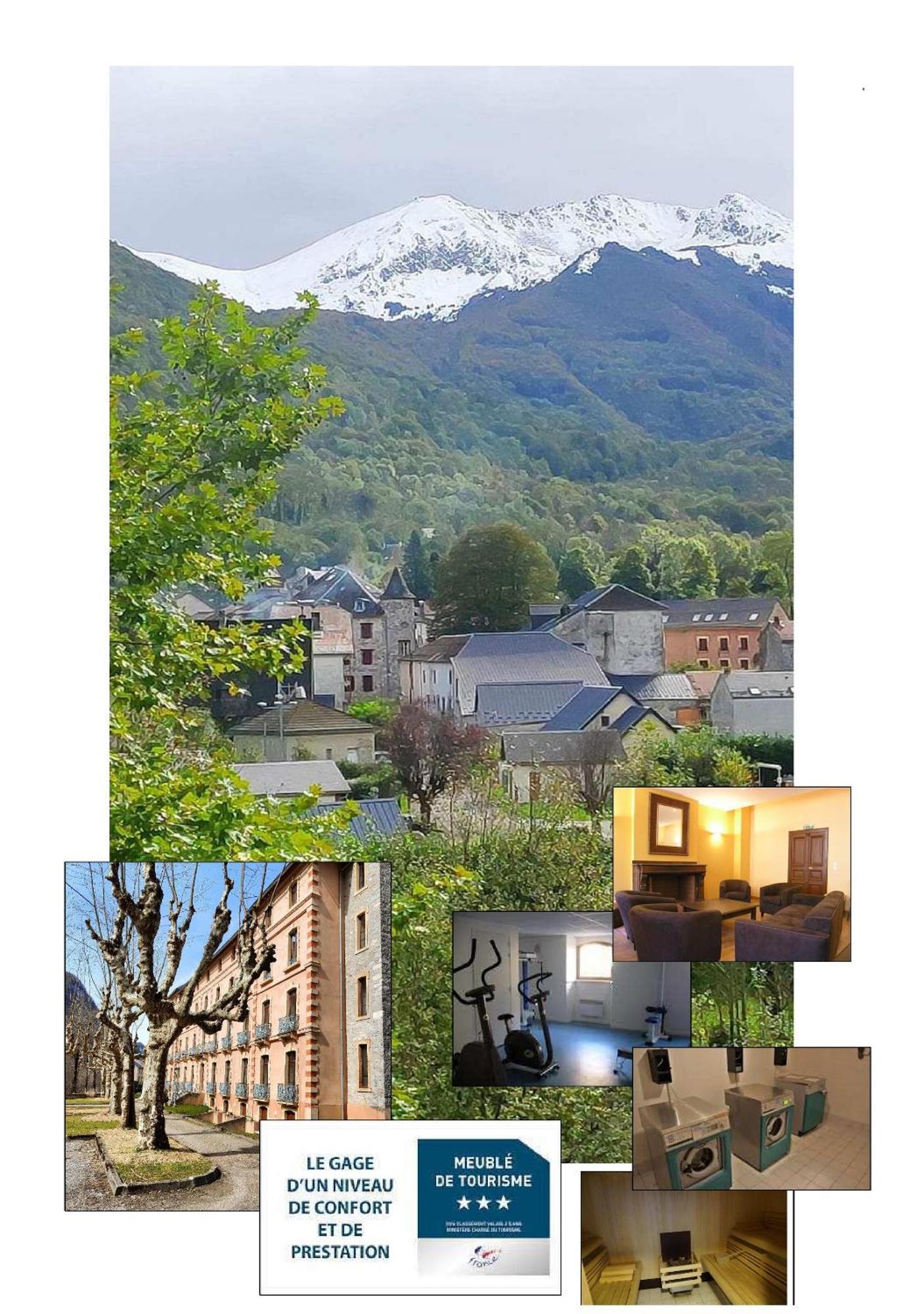 Residence Grand Hotel Appartement Standing Aulus les Bains Bagian luar foto